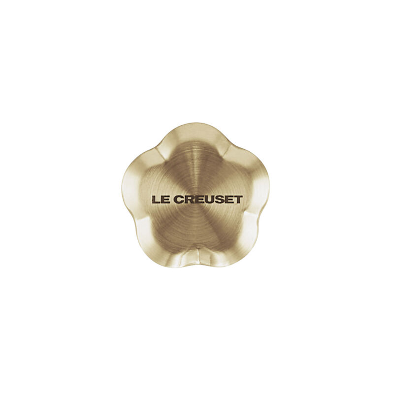 Le Creuset Flower Knob 4.5cm - Light Gold image number 1